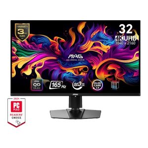 Zaslon MSI MAG 321UP QD-OLED 31.5" / UHD / 165Hz / 0,03ms (GTG) / črn - nastavljiv po višini