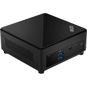 Mini namizni računalnik MSI Cubi 5 1M-437BEU barebone Core 7 / WiFi 6E + BT 5.3 / 1x2.5Gbps + 1x1Gbps (črn)