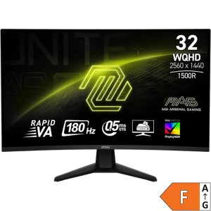 Zaslon MSI MAG 32CQ6F 31,5" / WQHD / 180Hz / 1ms (MPRT) (črn)
